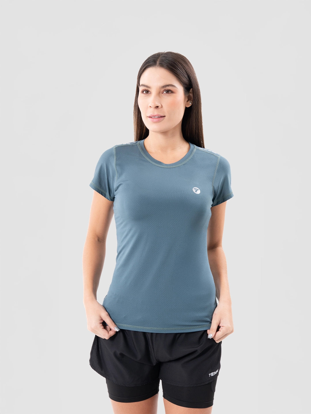 Camiseta Deportiva de Mujer Quick Dry - Verde Esmeralda