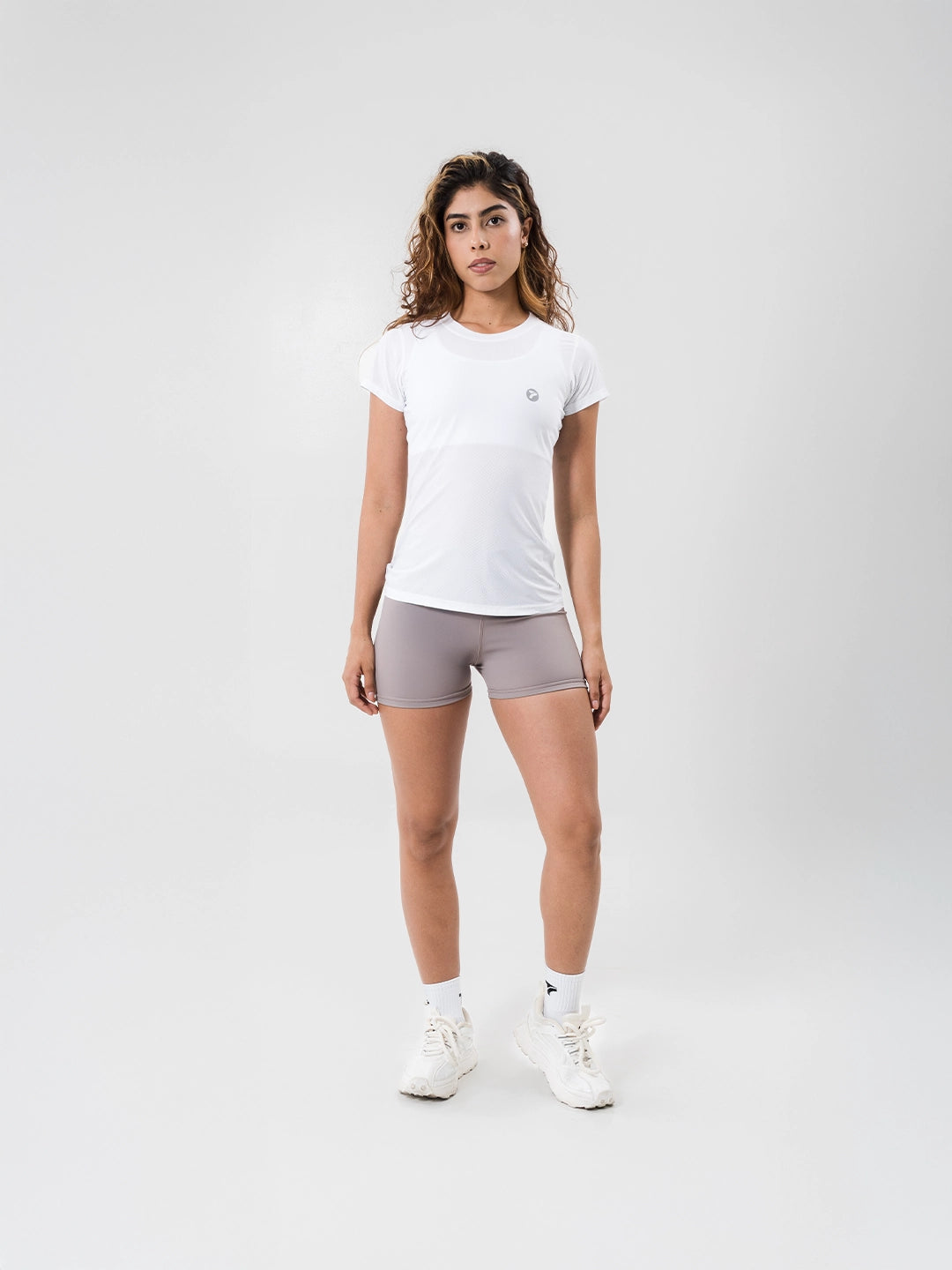 Short Deportivo de Mujer Extra Corto Comfort - Gris Plomo