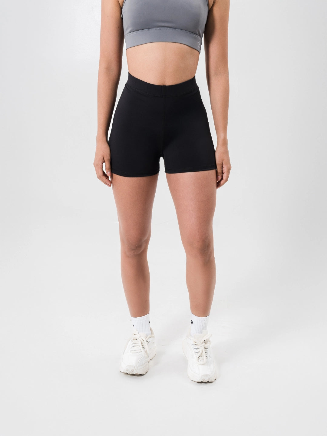 Short Deportivo de Mujer Extra Corto Comfort - Negro