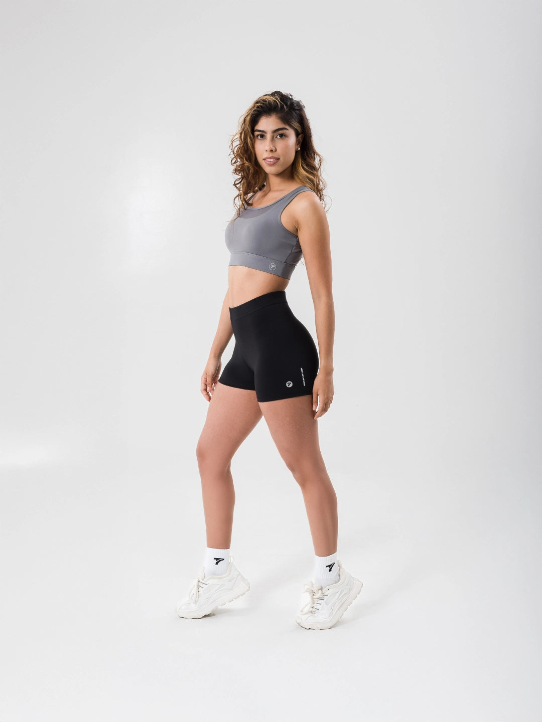 Short Deportivo de Mujer Extra Corto Comfort - Negro