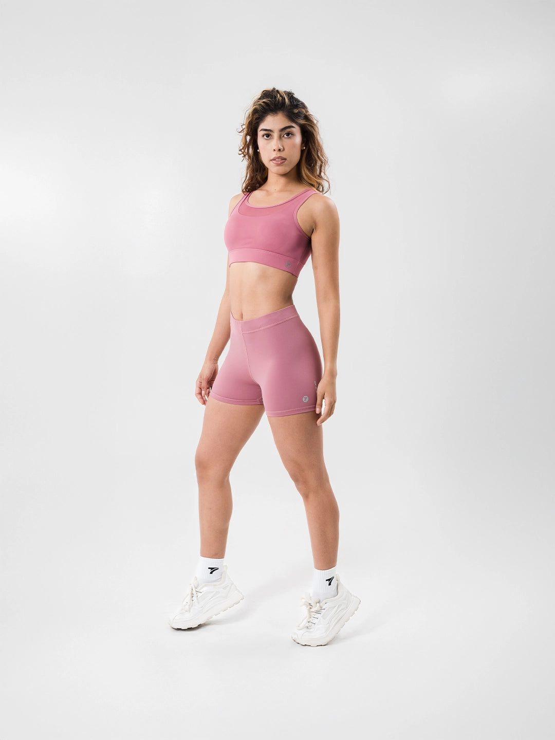 Short Deportivo de Mujer Extra Corto Comfort – Rosa Crepe