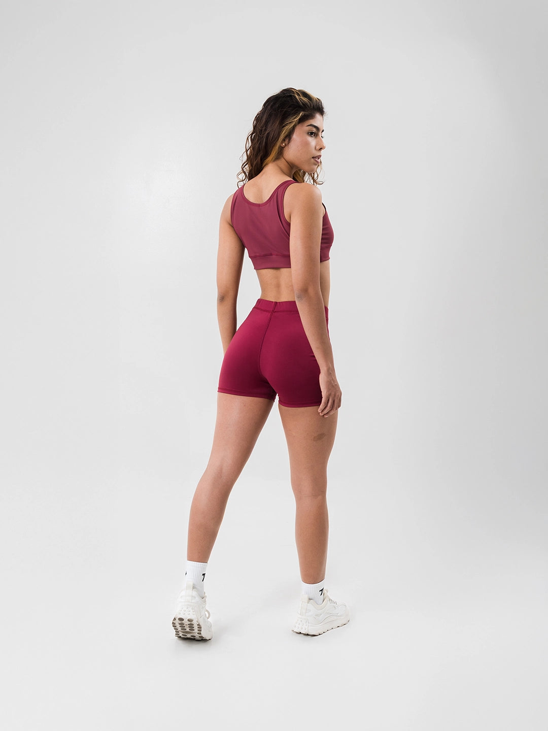 Short Deportivo de Mujer Extra Corto Comfort - Vinotinto