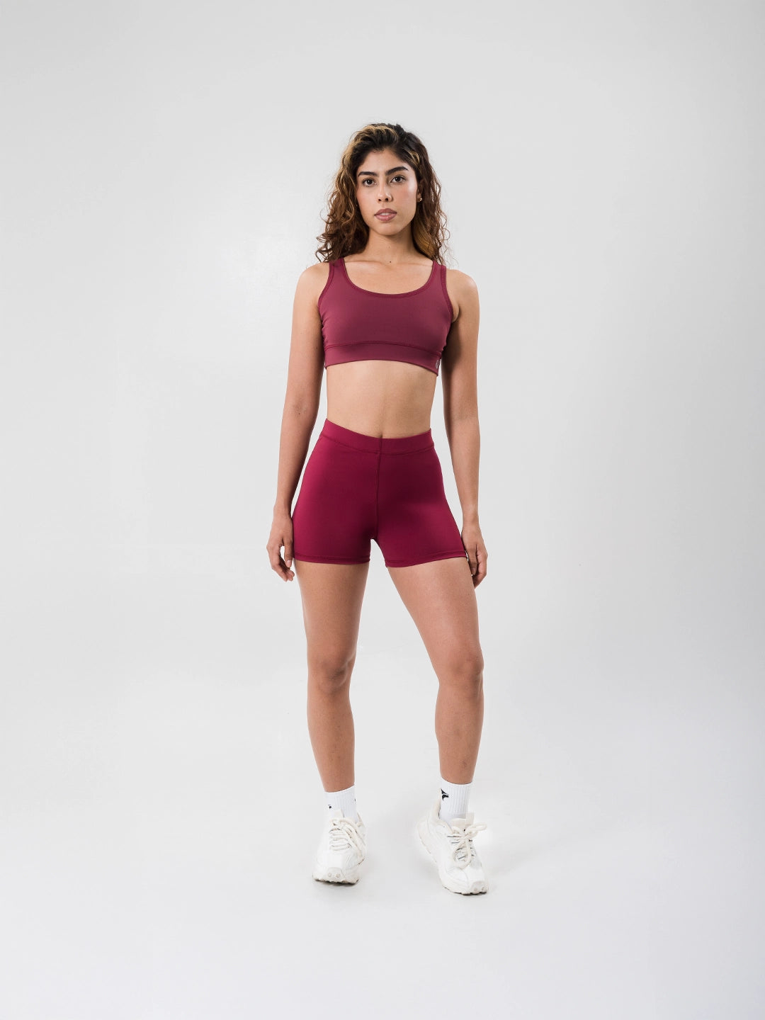 Short Deportivo de Mujer Extra Corto Comfort - Vinotinto