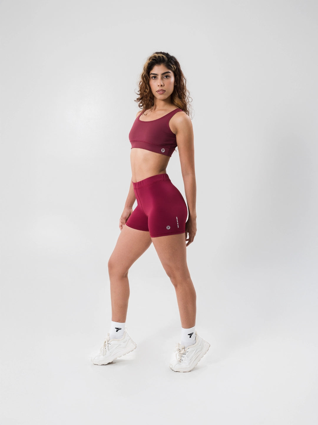 Short Deportivo de Mujer Extra Corto Comfort - Vinotinto