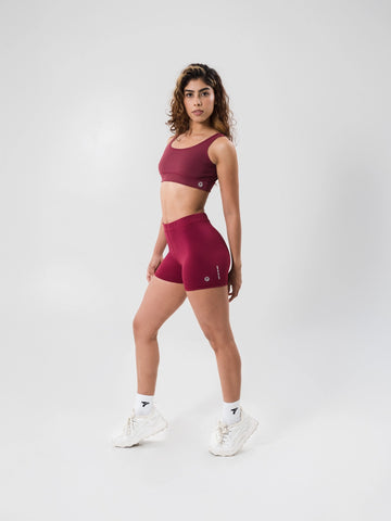 Short Deportivo de Mujer Extra Corto Comfort - Vinotinto