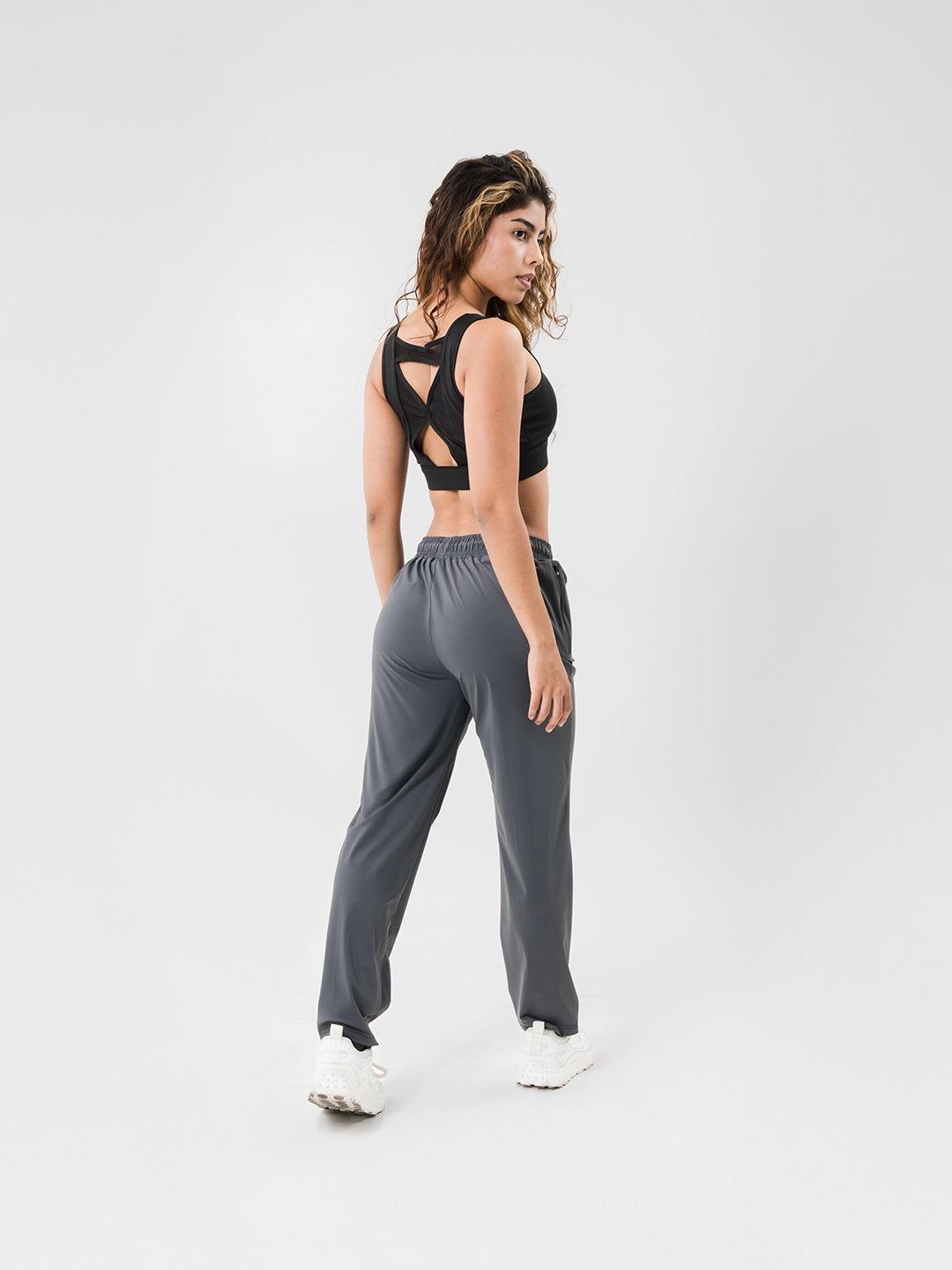 Sudadera Deportiva de Mujer Core - Gris Oscuro