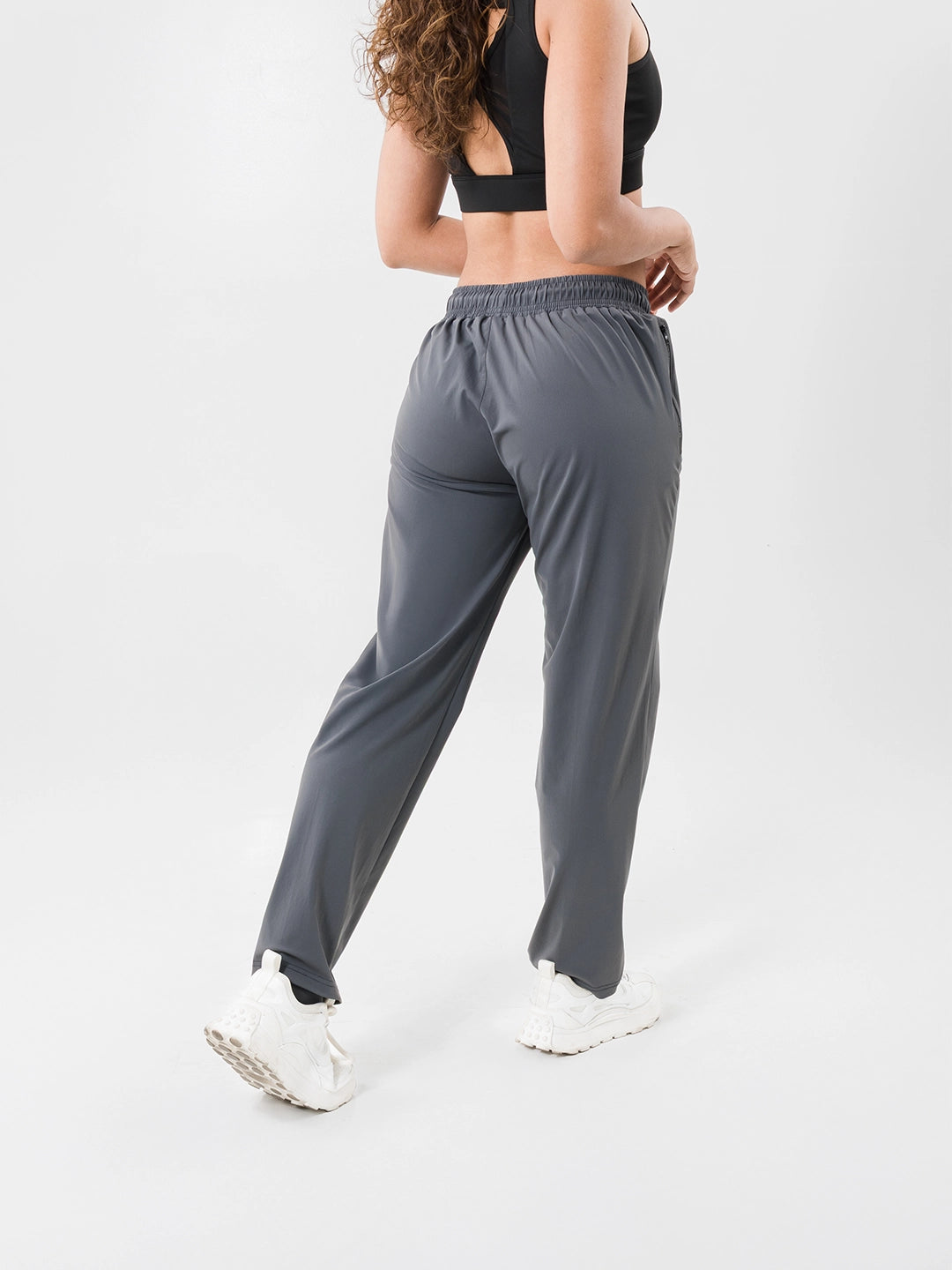 Sudadera Deportiva de Mujer Core - Gris Oscuro