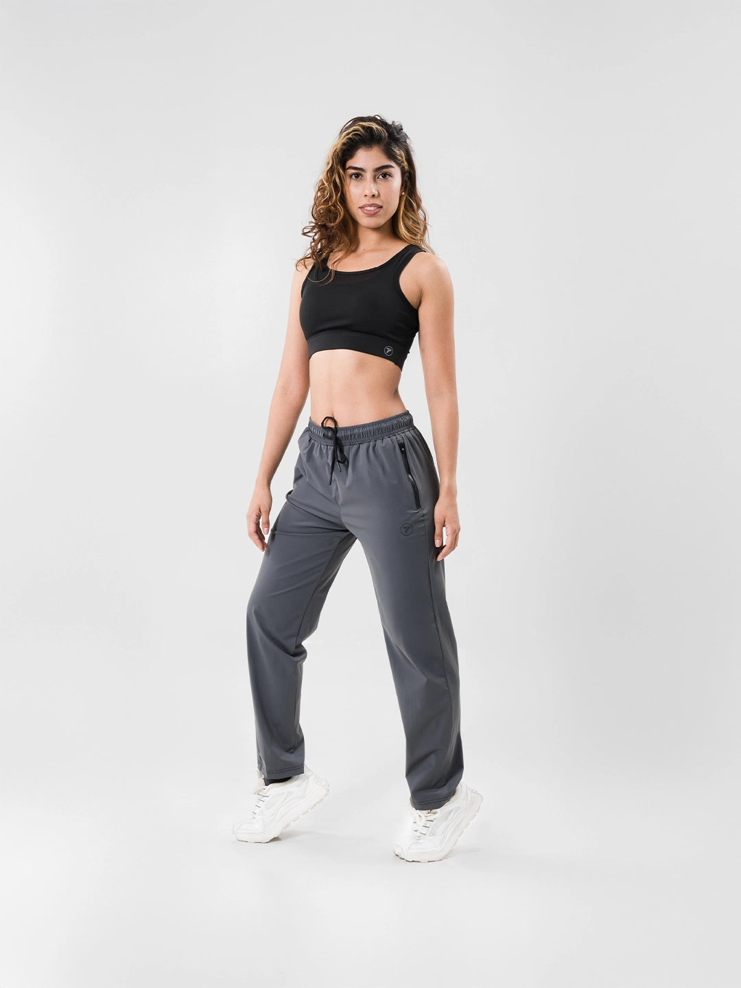 Sudadera Deportiva de Mujer Core - Gris Oscuro