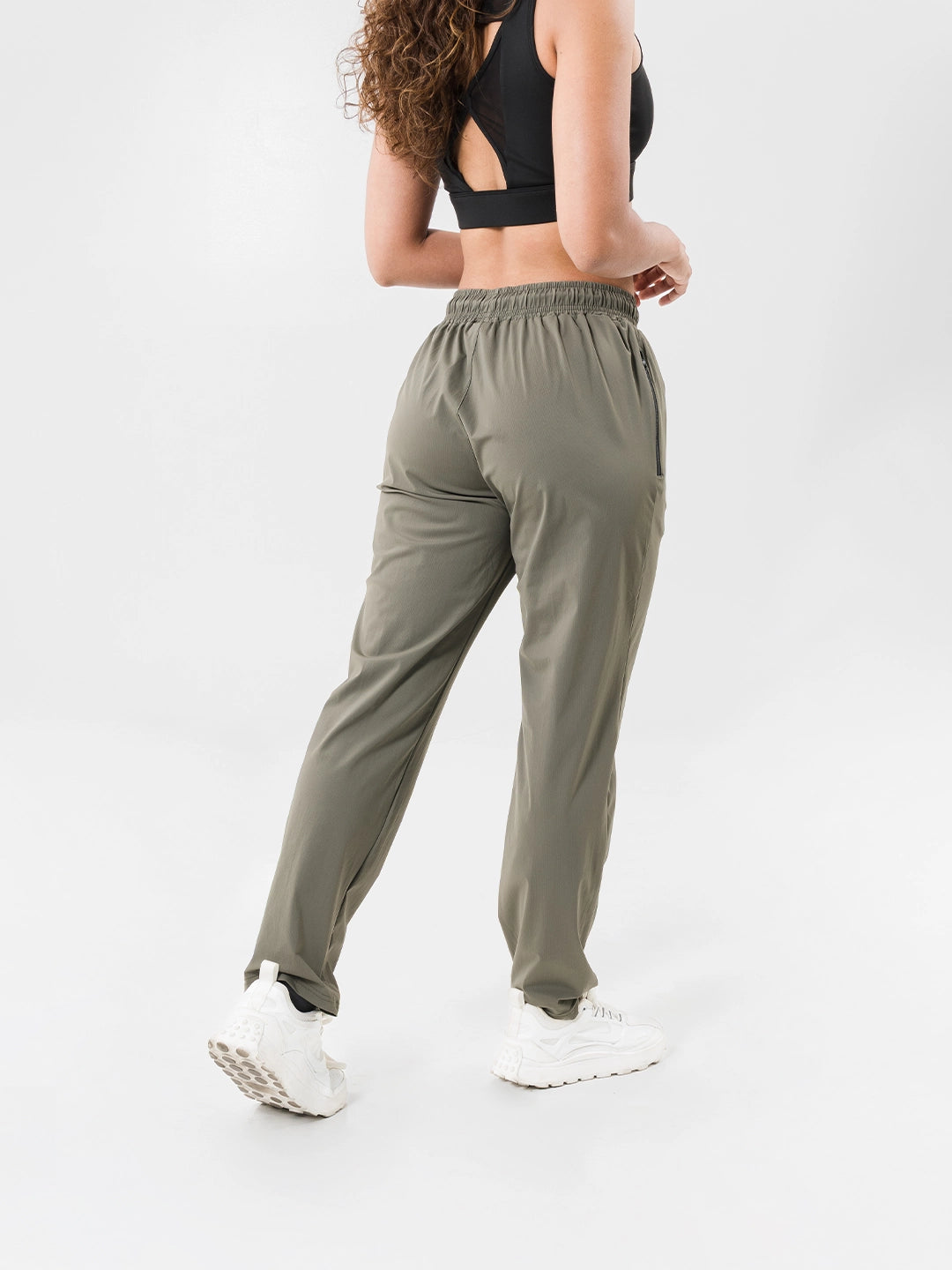 Sudadera Deportiva de Mujer Core - Verde Militar