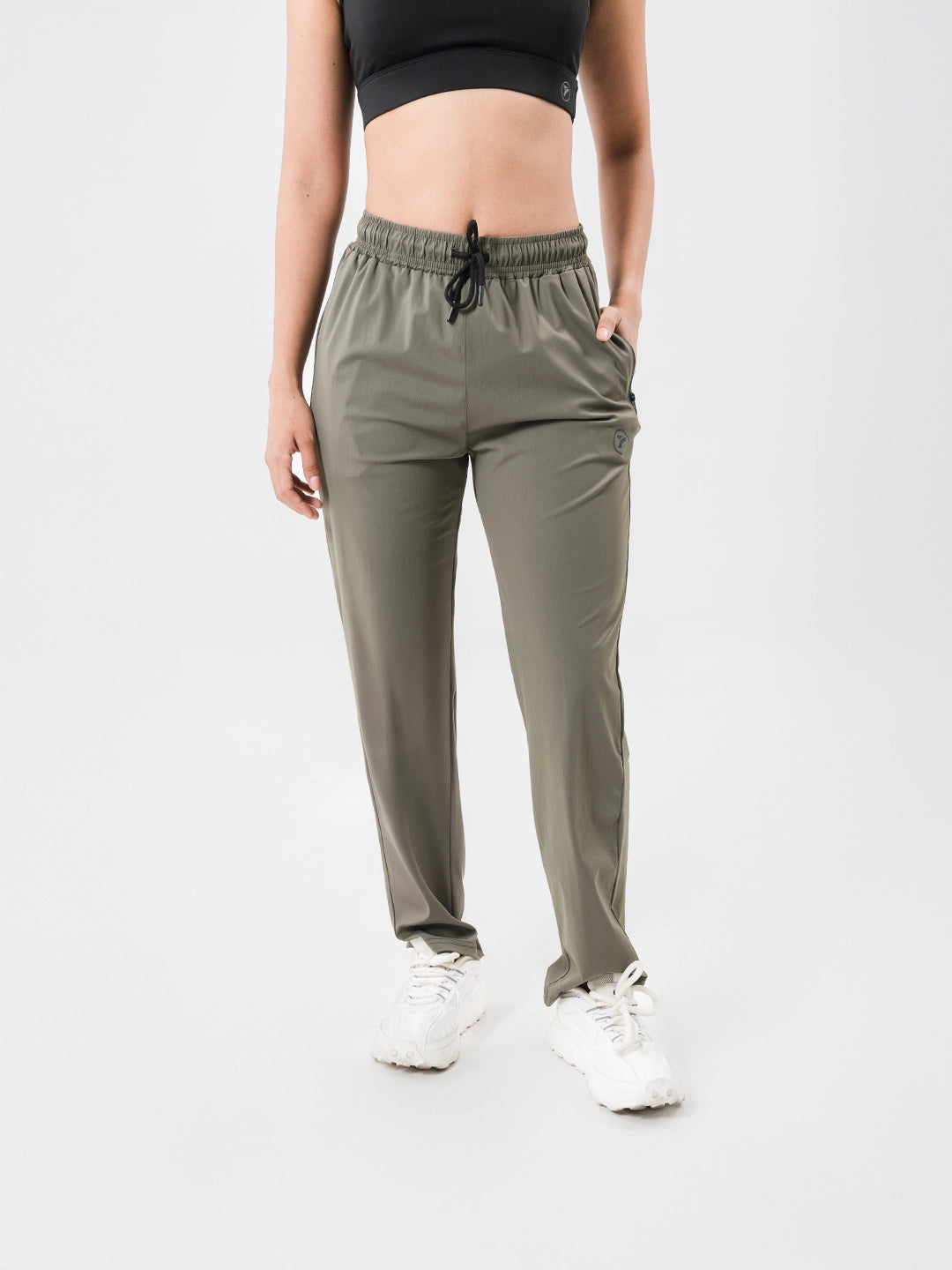 Sudadera Deportiva de Mujer Core - Verde Militar