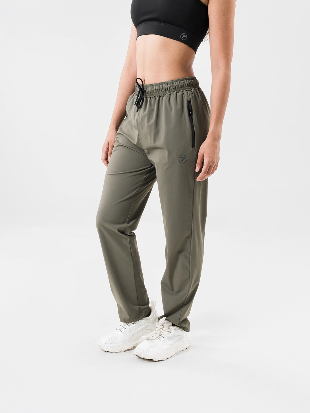 Sudadera Deportiva de Mujer Core - Verde Militar