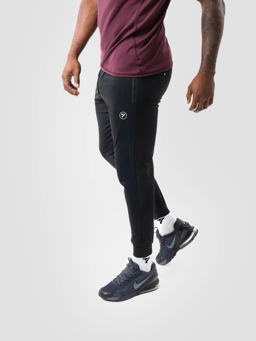 Sudadera Deportiva de Hombre Racer - Negro