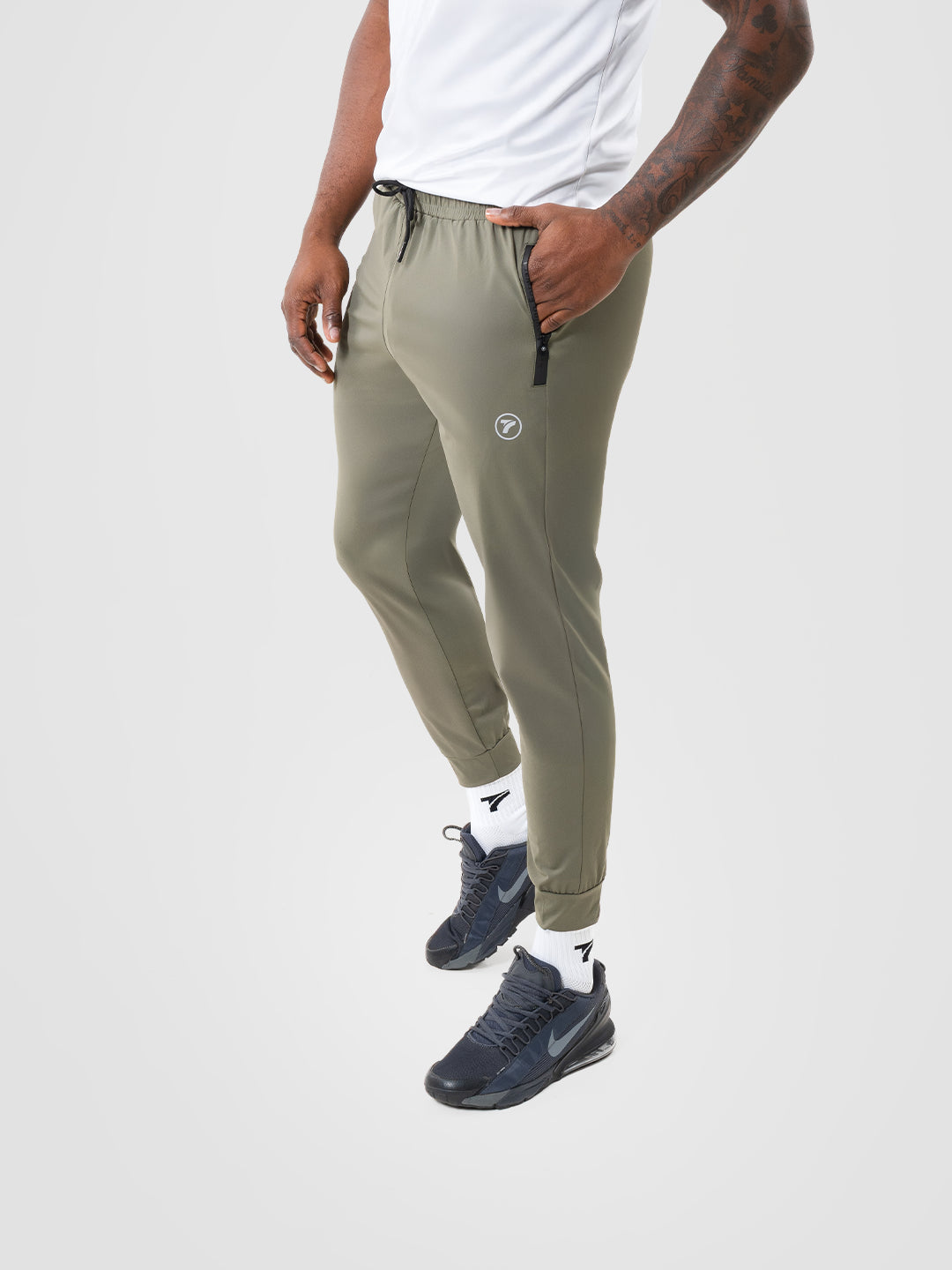 Sudadera Deportiva de Hombre Racer - Verde Militar